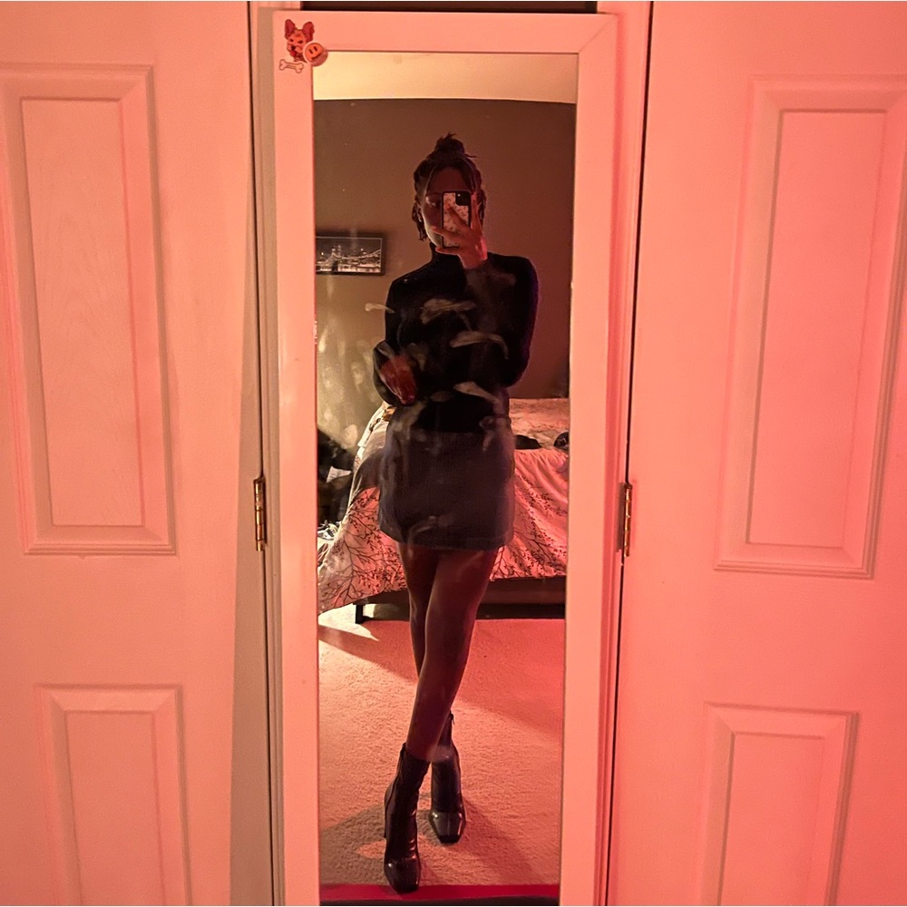 Zara black ankle boots